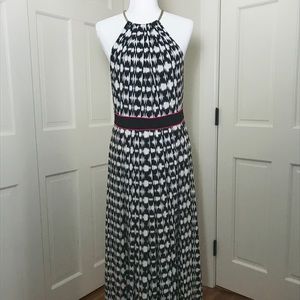Printed Eliza J Halter Maxi Dress